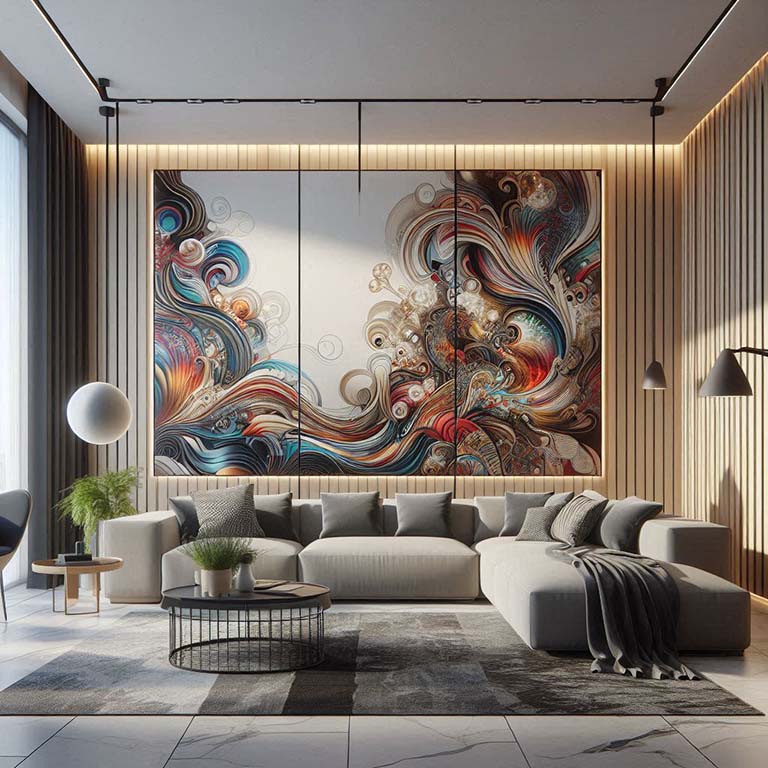 Pannelli per pareti soggiorno